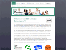 Tablet Screenshot of bds-le.com